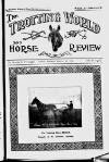 Trotting World and Horse Review Saturday 21 January 1905 Page 1