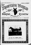 Trotting World and Horse Review Saturday 02 September 1905 Page 1