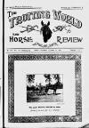 Trotting World and Horse Review Saturday 28 October 1905 Page 1