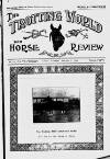Trotting World and Horse Review Saturday 27 January 1906 Page 1