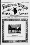 Trotting World and Horse Review Saturday 25 August 1906 Page 1