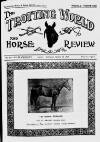 Trotting World and Horse Review Saturday 14 March 1908 Page 1