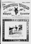 Trotting World and Horse Review Saturday 26 September 1908 Page 1