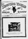 Trotting World and Horse Review Saturday 11 February 1911 Page 1