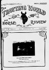 Trotting World and Horse Review Saturday 18 March 1911 Page 1