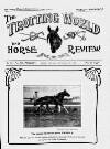 Trotting World and Horse Review