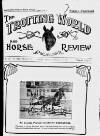 Trotting World and Horse Review