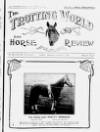 Trotting World and Horse Review Saturday 17 August 1918 Page 1
