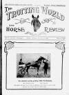 Trotting World and Horse Review Saturday 18 January 1919 Page 1