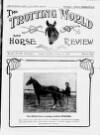 Trotting World and Horse Review Saturday 25 January 1919 Page 1