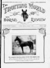 Trotting World and Horse Review Saturday 01 March 1919 Page 1