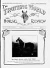 Trotting World and Horse Review Saturday 05 July 1919 Page 1