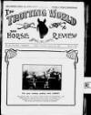 Trotting World and Horse Review Saturday 22 January 1921 Page 1