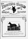 Trotting World and Horse Review