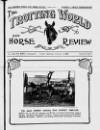 Trotting World and Horse Review Saturday 03 January 1925 Page 1