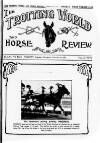 Trotting World and Horse Review Saturday 15 January 1927 Page 1