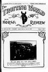 Trotting World and Horse Review Saturday 16 April 1927 Page 1