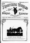 Trotting World and Horse Review Saturday 15 October 1927 Page 1