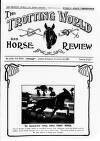 Trotting World and Horse Review Saturday 19 November 1927 Page 1