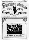 Trotting World and Horse Review Saturday 24 August 1929 Page 1