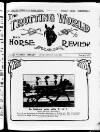 Trotting World and Horse Review