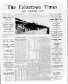 Felixstowe Times Saturday 25 April 1925 Page 1