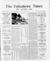 Felixstowe Times Saturday 02 May 1925 Page 1