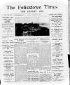 Felixstowe Times Saturday 26 September 1925 Page 1