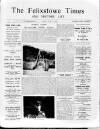 Felixstowe Times Saturday 19 June 1926 Page 1