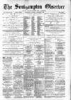 Southampton Observer and Hampshire News Saturday 07 September 1889 Page 1