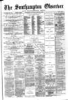 Southampton Observer and Hampshire News Saturday 18 January 1890 Page 1