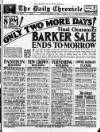 London Daily Chronicle Thursday 24 January 1929 Page 1