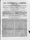 Commercial Gazette (London) Thursday 21 December 1882 Page 1