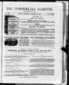 Commercial Gazette (London) Thursday 16 December 1886 Page 1