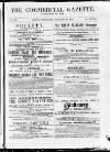 Commercial Gazette (London) Wednesday 17 December 1890 Page 1