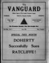 Protestant Vanguard Monday 01 June 1936 Page 1