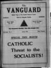 Protestant Vanguard Thursday 01 October 1936 Page 1