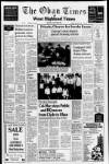 Oban Times and Argyllshire Advertiser Thursday 01 December 1988 Page 1