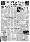 Oban Times and Argyllshire Advertiser Thursday 04 October 1990 Page 1