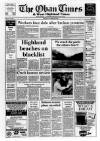 Oban Times and Argyllshire Advertiser Thursday 25 February 1993 Page 1