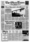 Oban Times and Argyllshire Advertiser Thursday 08 April 1993 Page 1