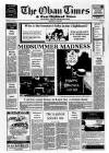 Oban Times and Argyllshire Advertiser Thursday 17 June 1993 Page 1