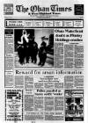 Oban Times and Argyllshire Advertiser Thursday 16 December 1993 Page 1