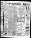Campbeltown Courier Saturday 04 December 1920 Page 1