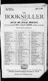 Bookseller Wednesday 02 April 1879 Page 1