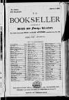 Bookseller Thursday 05 March 1891 Page 1