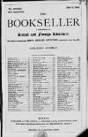 Bookseller Wednesday 06 May 1891 Page 1
