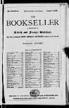 Bookseller Saturday 04 August 1894 Page 1