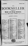 Bookseller Wednesday 10 October 1894 Page 1