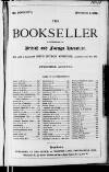 Bookseller Friday 04 September 1896 Page 1